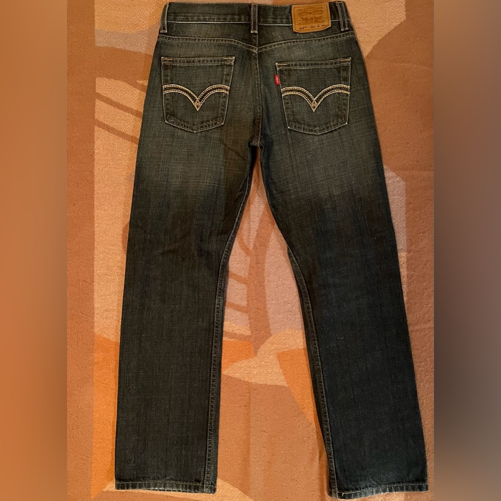 Vintage Levi Red Tag 514 Slim Straight 26x26.5